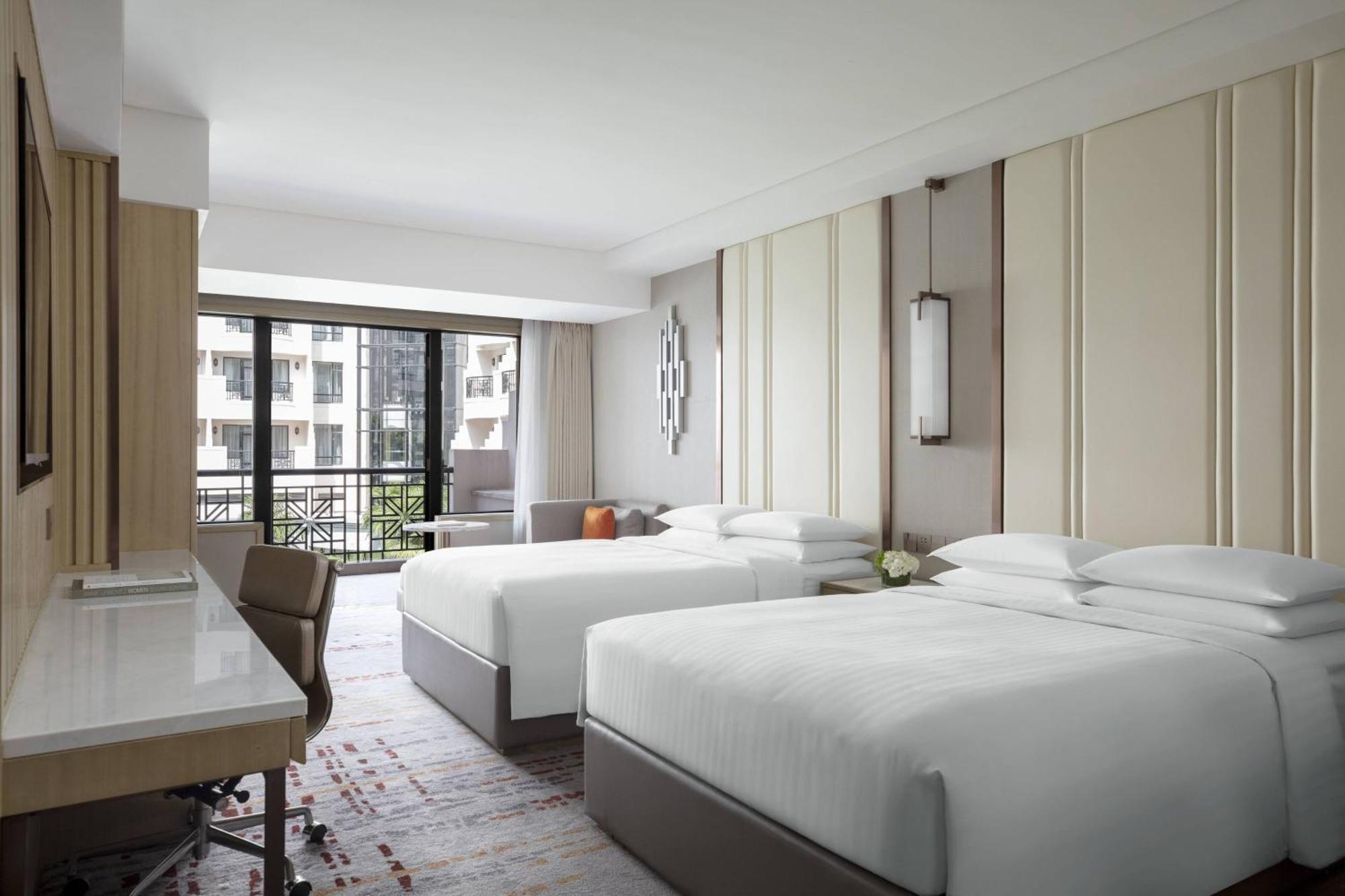 Shanghai Marriott Hotel Hongqiao Kültér fotó